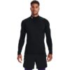Under Armour Pánske tričko ColdGear Armour Fitted Mock Black  XL