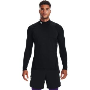 Under Armour Pánske tričko ColdGear Armour Fitted Mock Black  XL