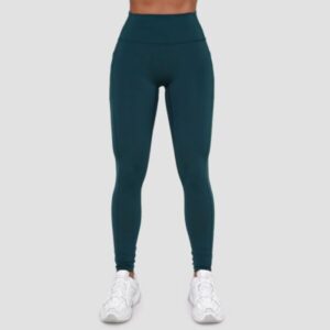 GymBeam Dámske legíny Ignite Dark Green  XLXL
