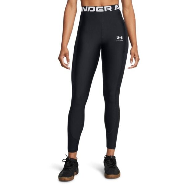 Under Armour Dámske legíny HeatGear Rib Legging Black  LL