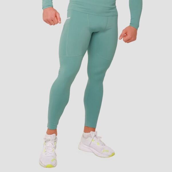 GymBeam Kompresné legíny High Blue  S