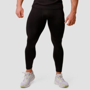 GymBeam Bežecké legíny Pulse Black  SS