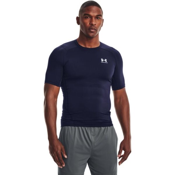 Under Armour Kompresné tričko HG Armour Comp SS Midnight Blue  SS