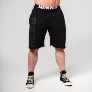 NEBBIA Teplákové šortky NO BS Black  XXLXXL