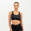 NEBBIA Športová podprsenka Racer Back Black  MM