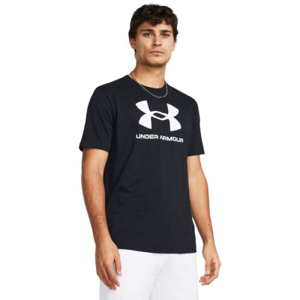 Under Armour Tričko Sportstyle Logo Update SS Black  XL