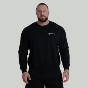 STRIX Mikina Relaxed ZOA Black  XXXL