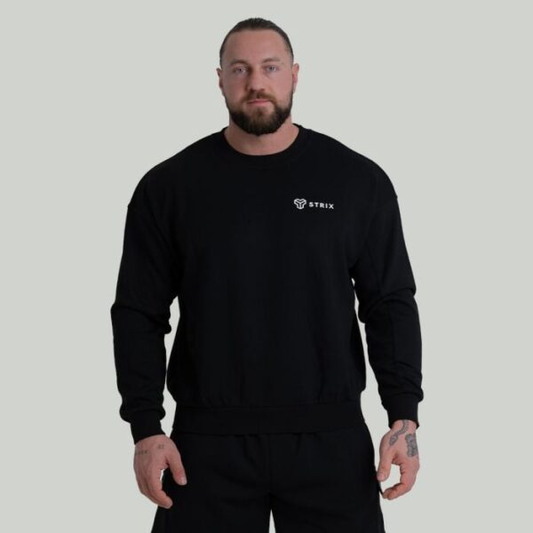STRIX Mikina Relaxed ZOA Black  XXL