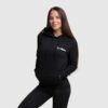 GymBeam Dámska mikina PRO Hoodie Black  XL
