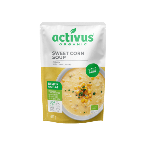 Activus BIO Kukuričná polievka 10 x 400 g