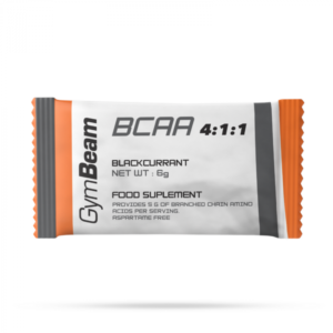 GymBeam Vzorka BCAA 4:1:1 Instant 1000 x 6 g čierne ríbezle