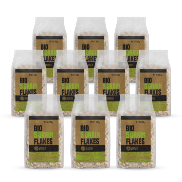 VanaVita Bio 5 Zrnne vlocky 10 x 500 g