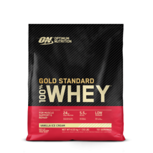 Optimum Nutrition 100 Whey Gold Standard vanilková zmrzlina Optimum Nutrition 100 Whey Gold Standard vanilková zmrzlina