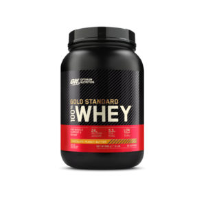 Optimum Nutrition 100 Whey Gold Standard 896 g čokoláda arašidové maslo