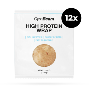 GymBeam Wrap s vysokým obsahom bielkovín 12 x 225 g GymBeam Wrap s vysokým obsahom bielkovín 12 x 225 g