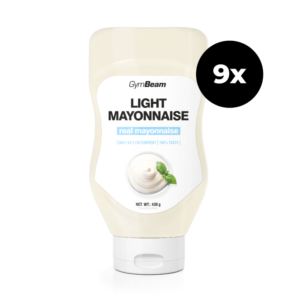 GymBeam Light majonéza 9 x 430 ml GymBeam Light majonéza 9 x 430 ml