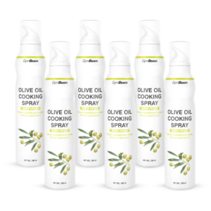 GymBeam Extra panenský olivový olej v spreji 6 x 200 ml