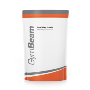 GymBeam True Whey 2500 g čokoláda lieskový oriešok