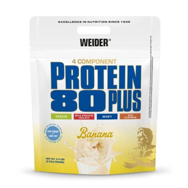 Weider Potein 80 PLUS banán Weider Potein 80 PLUS banán