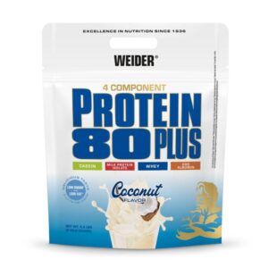 Weider Potein 80 PLUS 2000 g kokos Weider Potein 80 PLUS 2000 g kokos