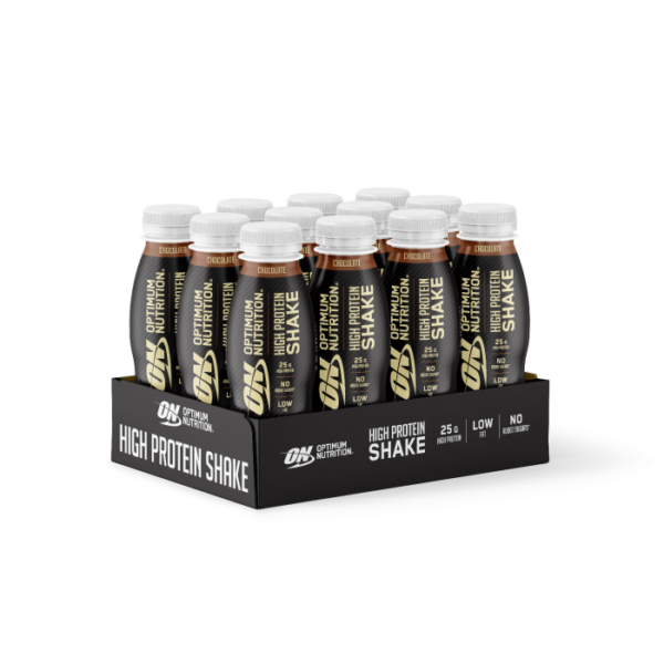 Optimum Nutrition Optimum High Protein Shake 12 x 330 ml čokoláda Optimum Nutrition Optimum High Protein Shake 12 x 330 ml čokoláda