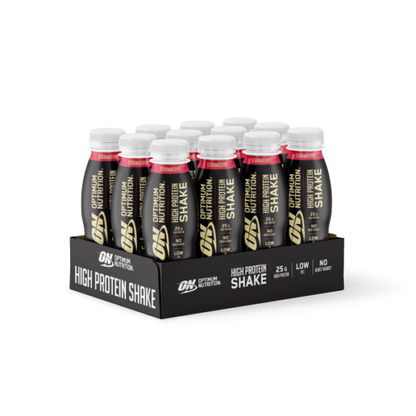 Optimum Nutrition Optimum High Protein Shake 12 x 330 ml jahoda