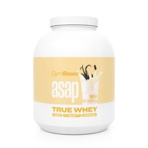 GymBeam ASAP True Whey 2000 g vanilka GymBeam ASAP True Whey 2000 g vanilka