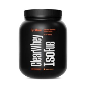 GymBeam Clear Whey IsoFue mango marakuja GymBeam Clear Whey IsoFue mango marakuja