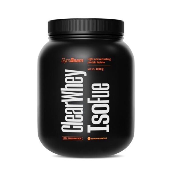GymBeam Clear Whey IsoFue mango marakuja GymBeam Clear Whey IsoFue mango marakuja