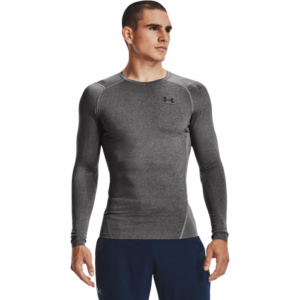 Under Armour Kompresné tričko HG Armour Comp LS Grey  SS