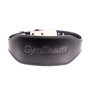 GymBeam Fitness opasok celokožený black XXL GymBeam Fitness opasok celokožený black XXL