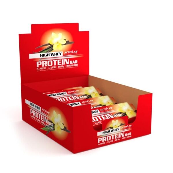 ActivLab Proteínová tyčinka High Whey vanilka