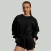 STRIX Dámska mikina Lunar Cropped Black  LL