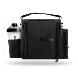 GymBeam Taška na jedlo FIT Prep Black GymBeam Taška na jedlo FIT Prep Black