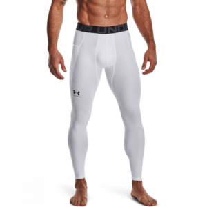 Under Armour Kompresné legíny HG Armour Leggings White SS Under Armour Kompresné legíny HG Armour Leggings White SS