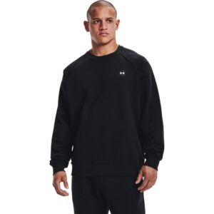 Under Armour Pánska mikina Rival Fleece Crew čierna XSXS Under Armour Pánska mikina Rival Fleece Crew čierna XSXS