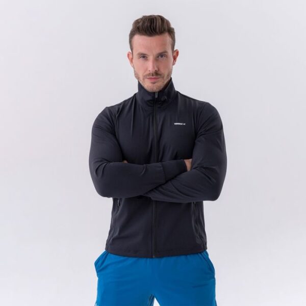 NEBBIA Pánska bunda Zipper Control Black XXLXXL NEBBIA Pánska bunda Zipper Control Black XXLXXL