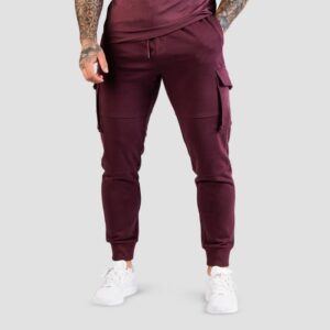 GymBeam Tepláky TRN Eggplant  MM