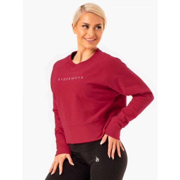 Ryderwear Dámska Mikina Motion Wine Red S Ryderwear Dámska Mikina Motion Wine Red S