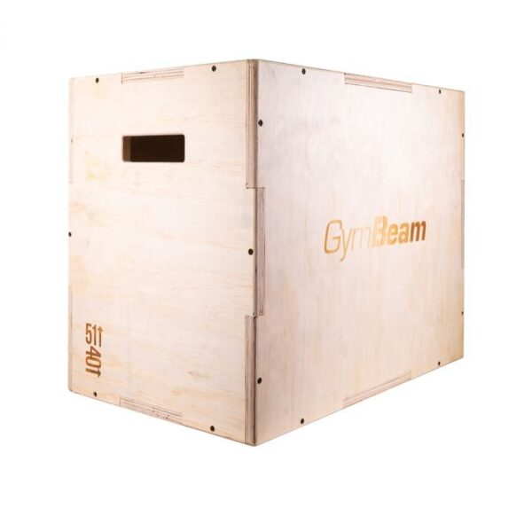 GymBeam Plyometrická bedňa PlyoBox Wood GymBeam Plyometrická bedňa PlyoBox Wood