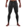 SKINS Kompresné legíny Series-5 Travel and Recovery Black  SS
