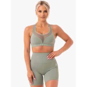 Ryderwear Športová podprsenka Hype Mesh Olive XS Ryderwear Športová podprsenka Hype Mesh Olive XS