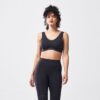 SQUATWOLF Športová podprsenka Free Cut Mid-Support Black  S