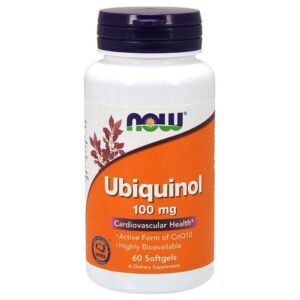 NOW Foods Ubiquinol 100 mg NOW Foods Ubiquinol 100 mg