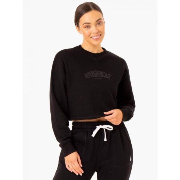 Ryderwear Dámska mikina Ultimate Fleece Black L Ryderwear Dámska mikina Ultimate Fleece Black L