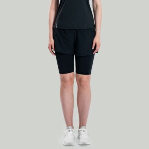 STRIX Dámske šortky 2in1 ULTRA Black XSXS STRIX Dámske šortky 2in1 ULTRA Black XSXS