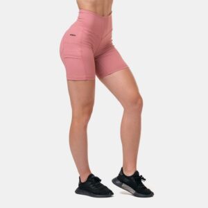 NEBBIA Dámske šortky Biker Fit&Smart Old Rose XS NEBBIA Dámske šortky Biker Fit&Smart Old Rose XS