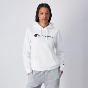 Champion Dámska mikina Big Logo Slim Fit White LL Champion Dámska mikina Big Logo Slim Fit White LL