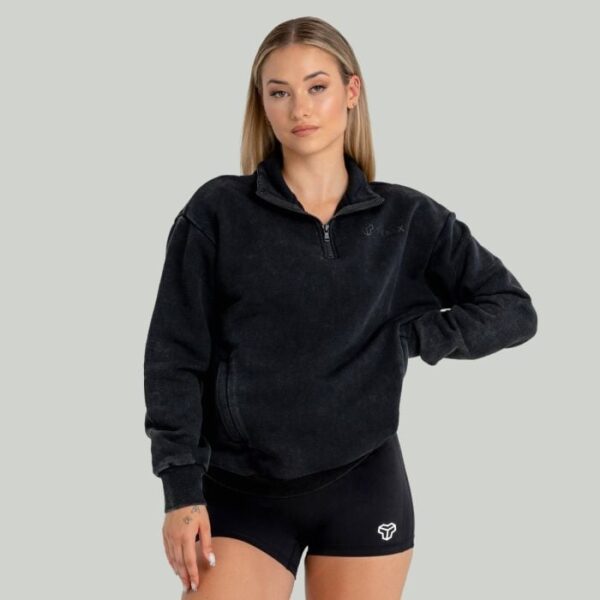 STRIX Dámska mikina Washed Black XSXS STRIX Dámska mikina Washed Black XSXS