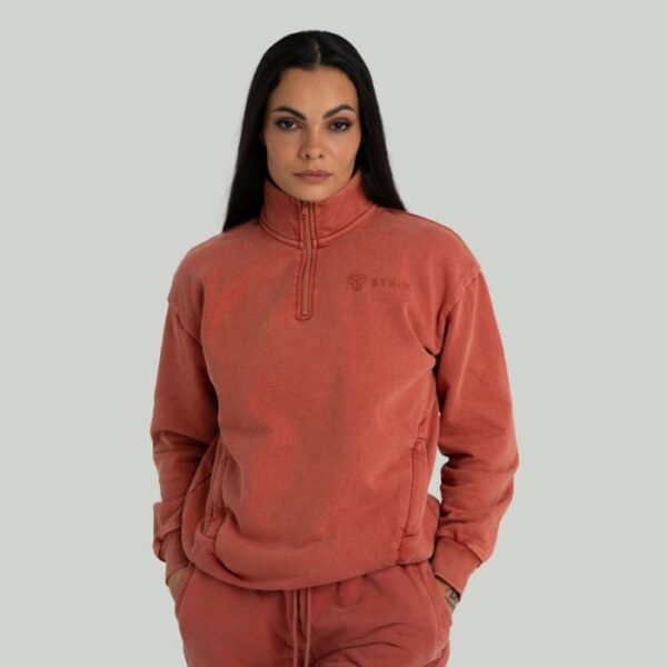 STRIX Dámska mikina Washed Terra XS STRIX Dámska mikina Washed Terra XS